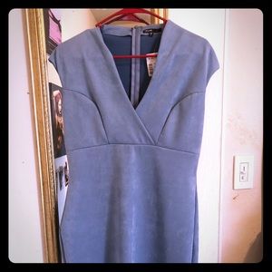 Powder blue micro fiber dress large
